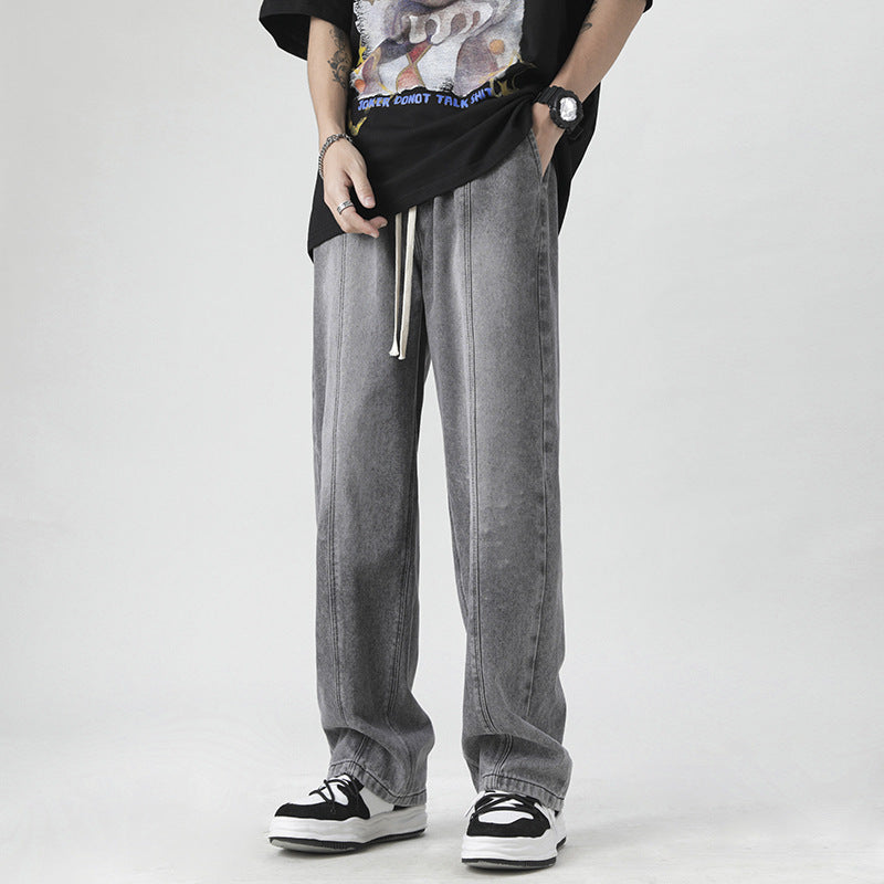 Herren Bequeme Baggy-Jeans Drune