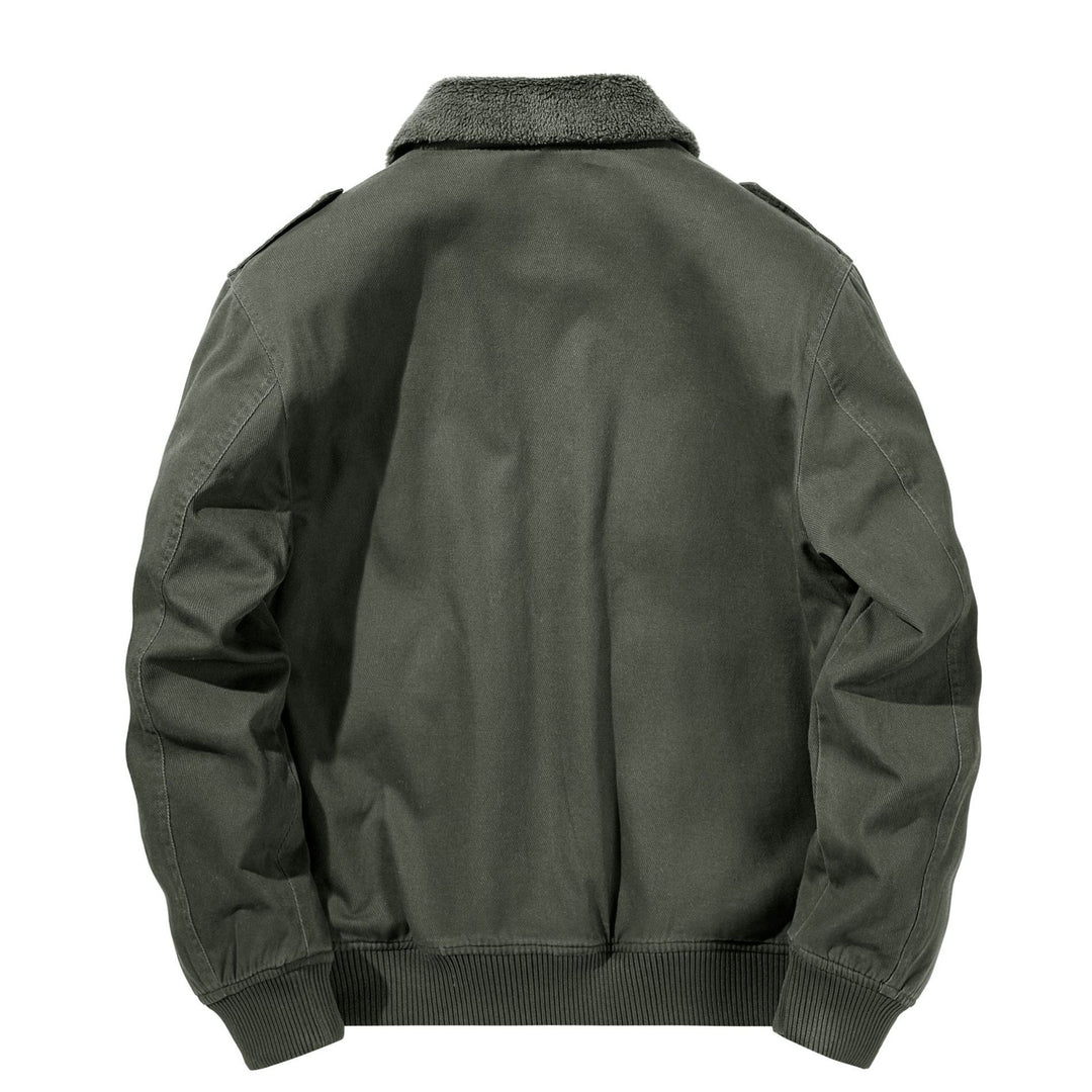 Herren Warme Übergangsjacke mit Fleece-Innenfutter Drune