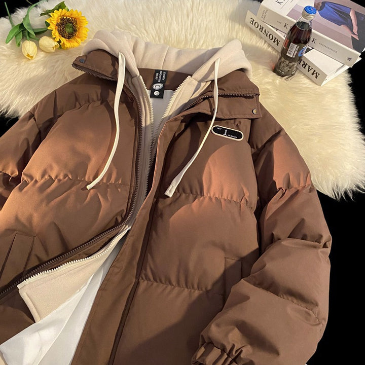 Damen Wattierte Parka-Jacke Drune