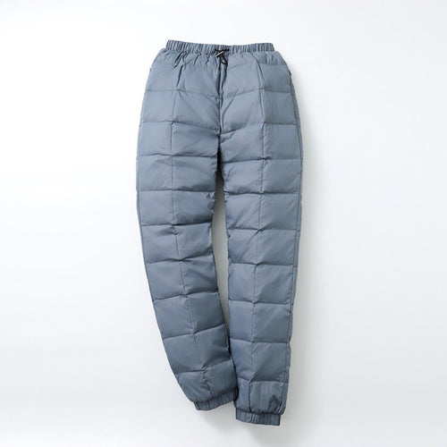 Herren Gepolsterte Thermohose mit Karosteppung und elastischem Saum Drune
