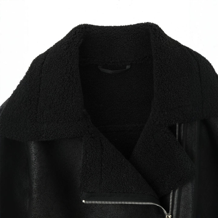 Damen Kurze Motorradjacke Drune