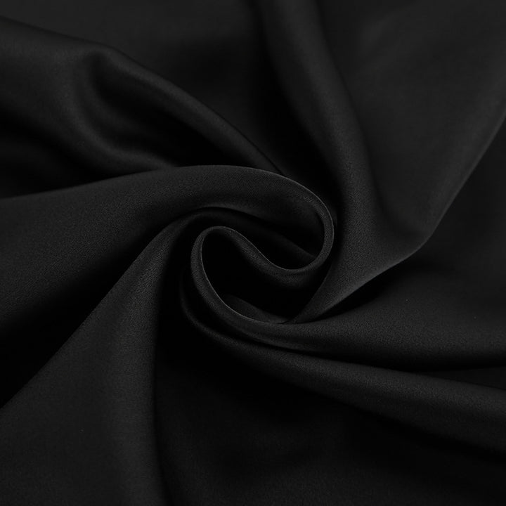 Damen Maxirock mit fließendem Satin-Finish und seitlichem Schlitz Drune