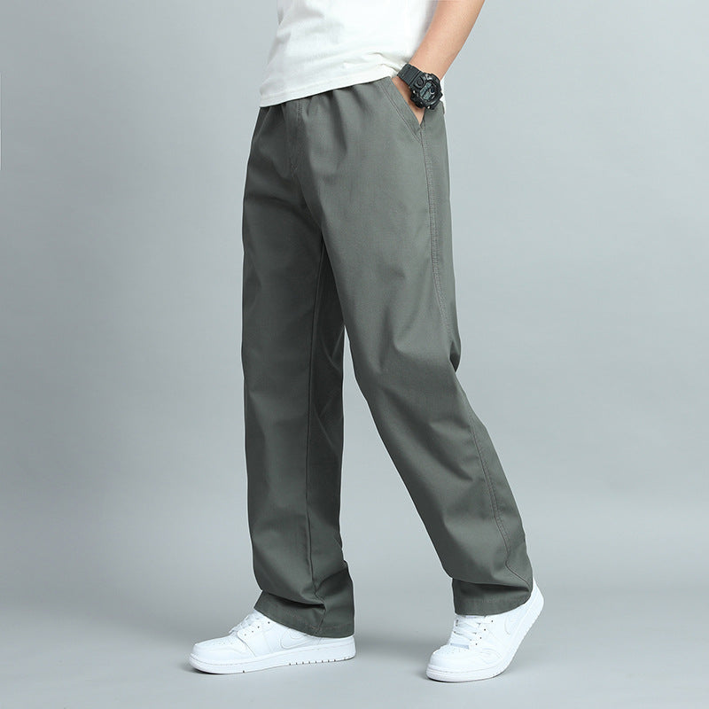 Herren Bequeme Chino-Baumwollhose Drune