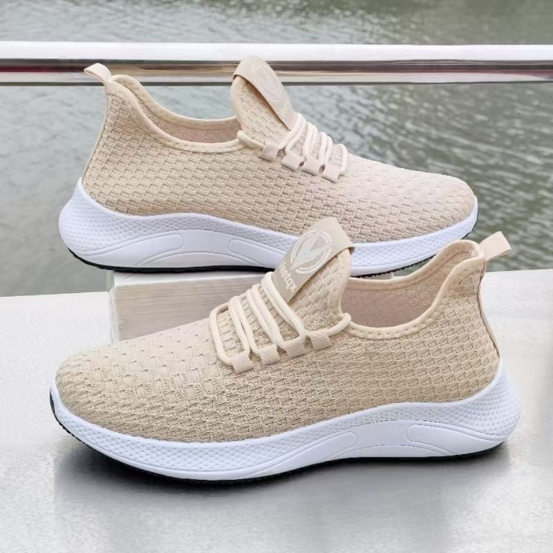 Damen Atmungsaktive Komfort-Sneaker mit elastischem Obermaterial Drune