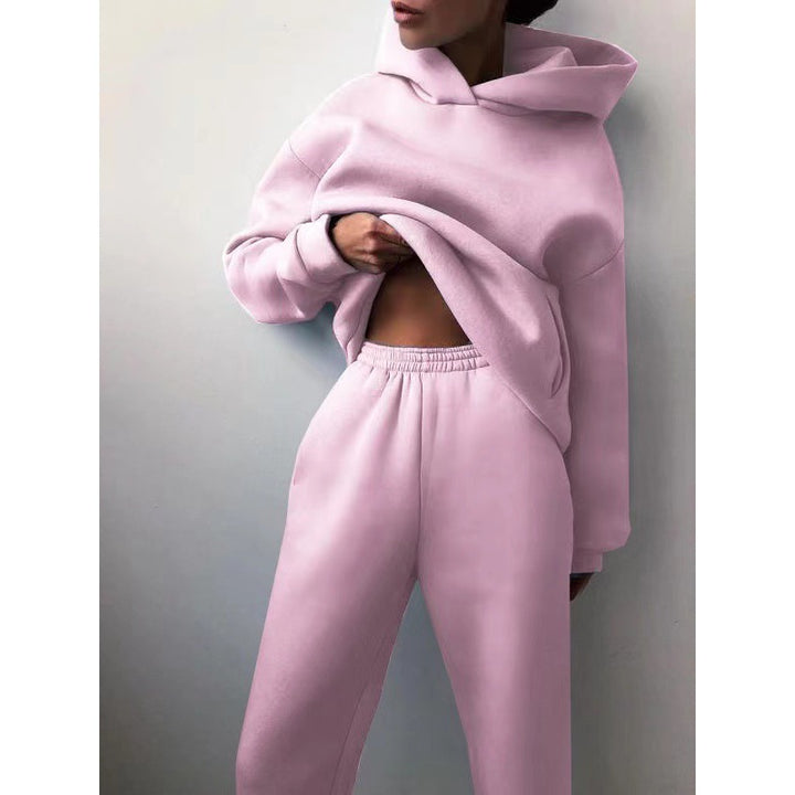 Damen Sportliches Set mit Hoodie und Jogginghose Drune