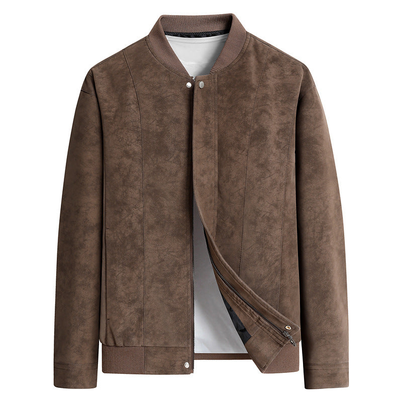 Herren Modische Softshelljacke mit hohem Kragen Drune