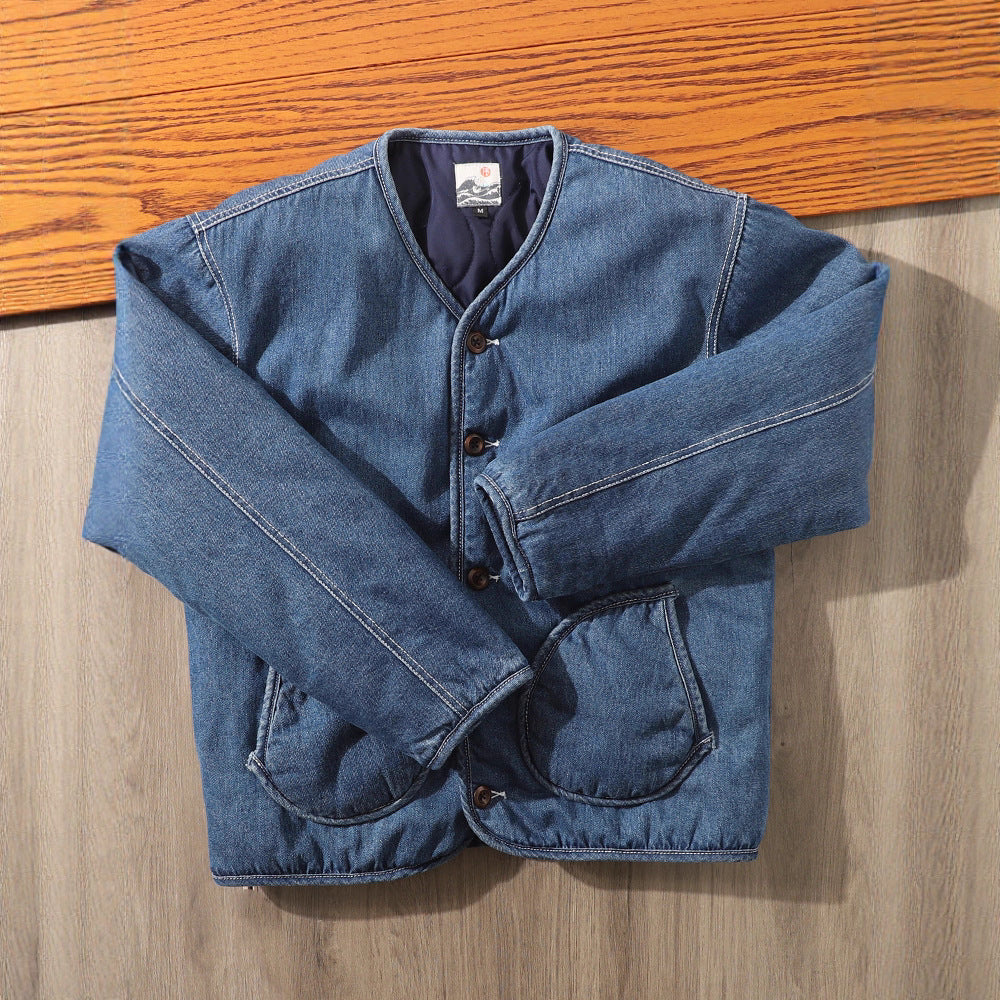 Herren Übergangsjacke mit Knopfverschluss Drune