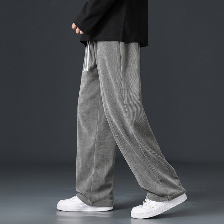 Herren Weitgeschnittene Kordhose