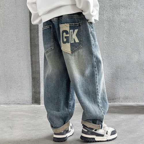 Herren lockere Jeans Drune