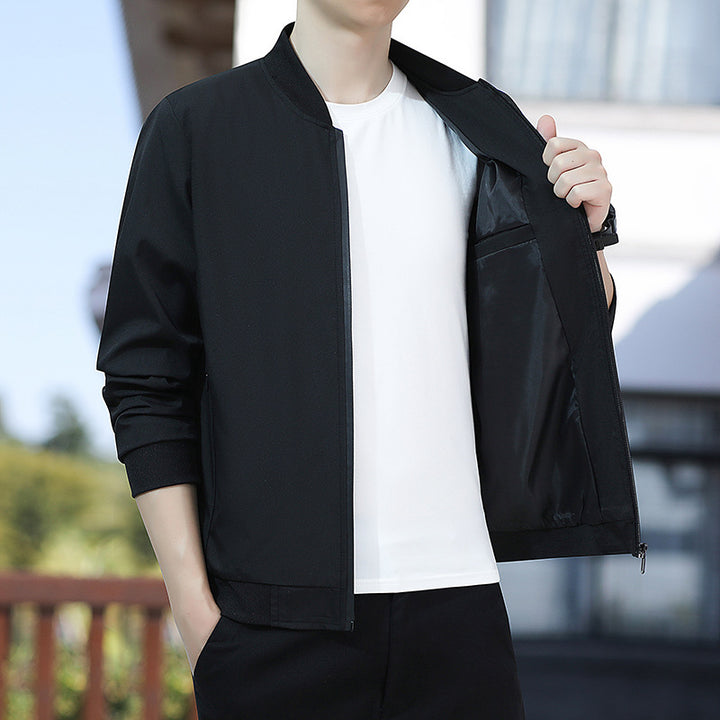 Herren Modische Baseballjacke Drune