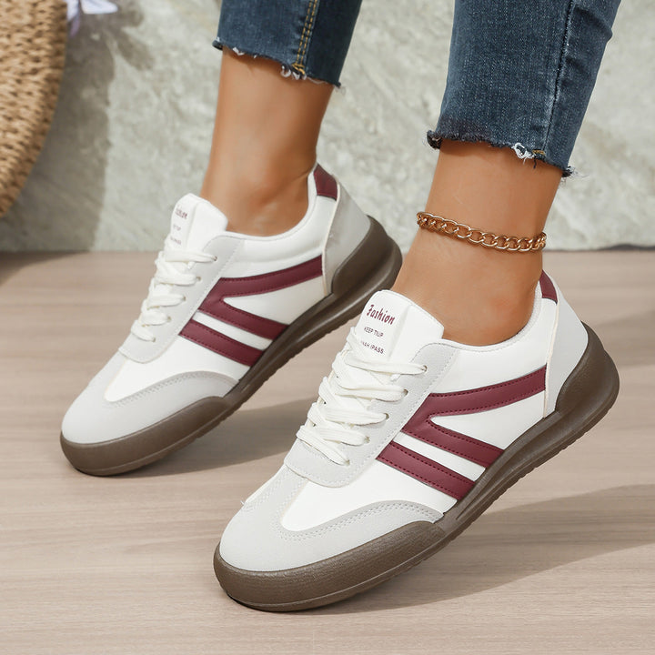 Damen Freizeit-Sneaker mit atmungsaktiver Obermaterialkombination und rutschfester Sohle Drune
