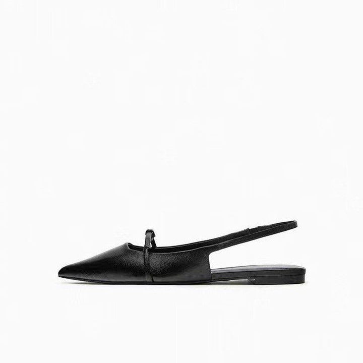 Damen elegante Slingback Ballerinas Drune
