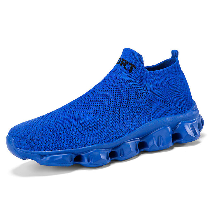 Unisex nan nahtloser Strick-Slip-On mit sockenähnlichem Schaft und skulpturierter Dämpfungssohle Drune