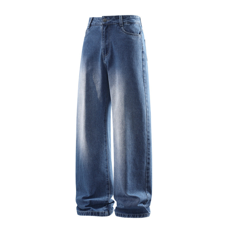 Damen Weite High‑Waist Baggy‑Jeans mit hohem Bund, Five‑Pocket & extra weitem Bein Drune