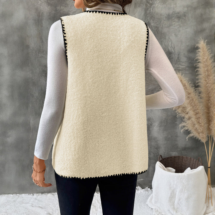 Damen Kuscheliger Cardigan mit Knopfdetails Drune