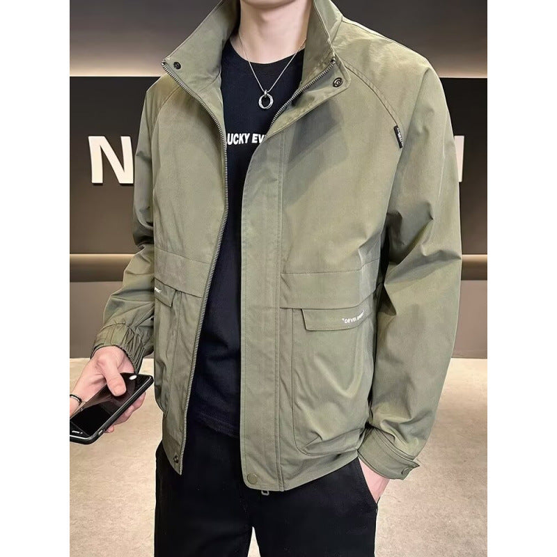 Herren Minimalistische Übergangsjacke Drune