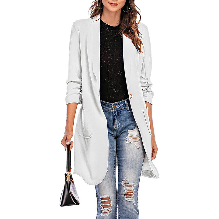Damen Stretchiger Blazer mit modernem Schnitt und Taschen Drune