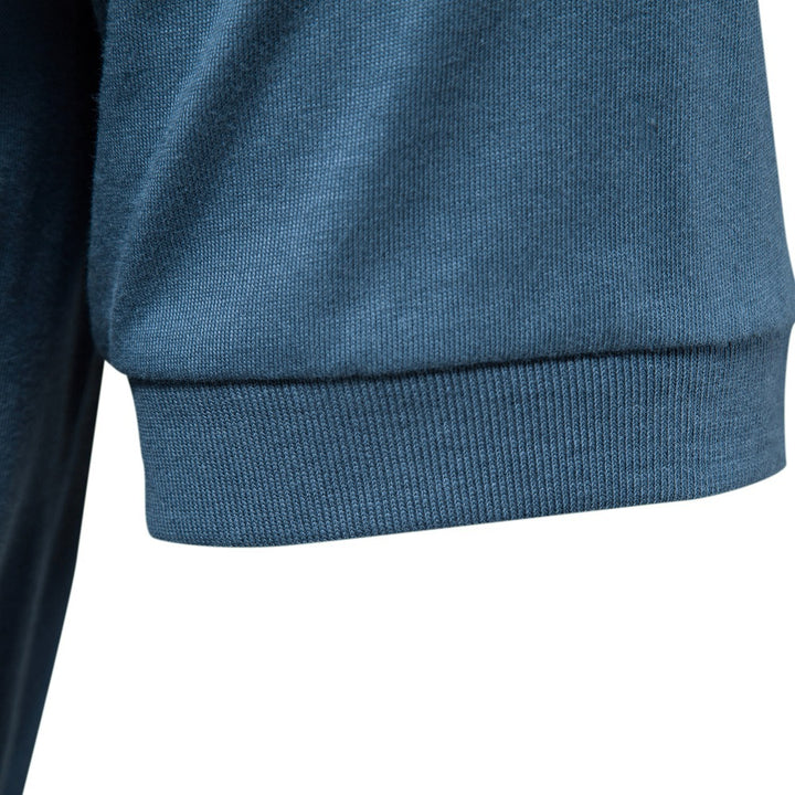 Herren Poloshirt mit modernem Stehkragen und hochwertigem Reißverschluss Drune