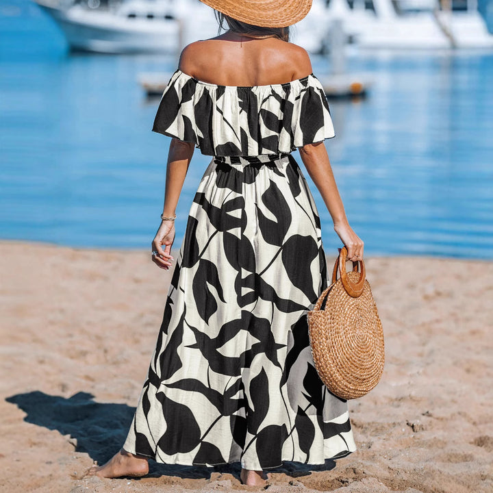 Damen Maxikleid Drune