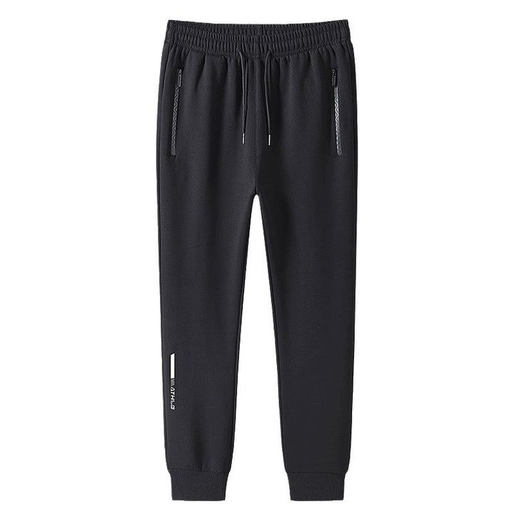 Herren Sport-Jogginghose mit elastischem Bund und Reißverschlusstaschen Drune