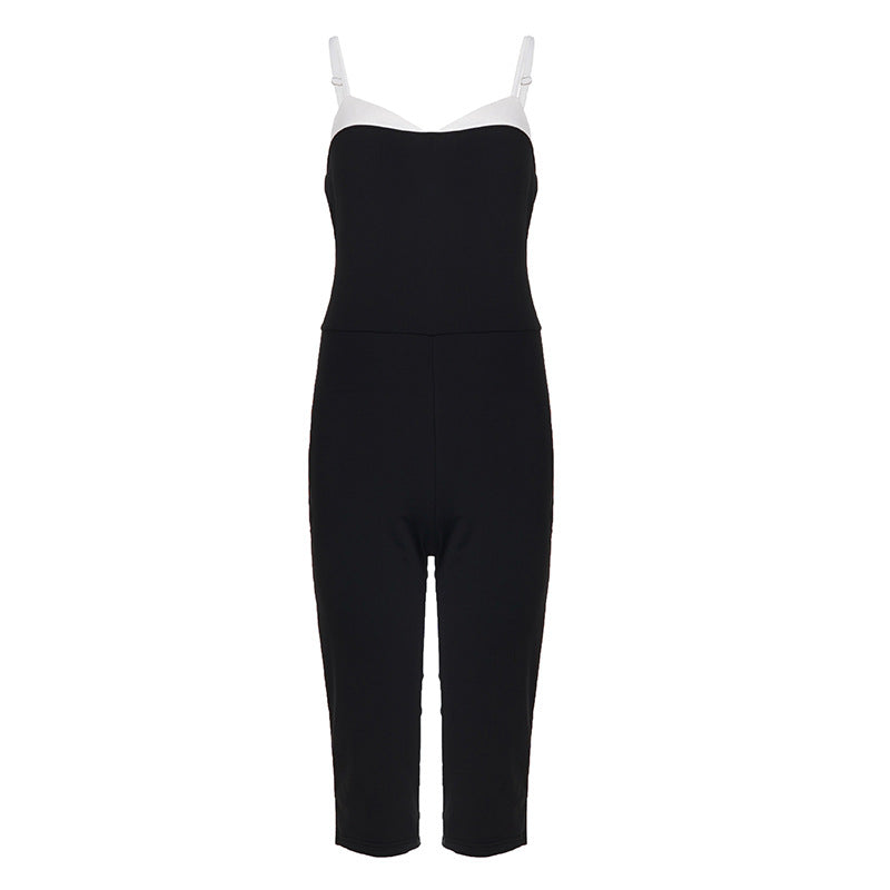 Damen eleganter Overall mit Büstenlage und verstellbaren Trägern Drune