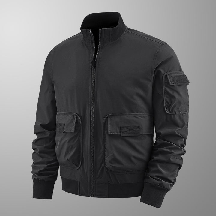 Herren leichte Übergangsjacke mit vielen Taschen Drune