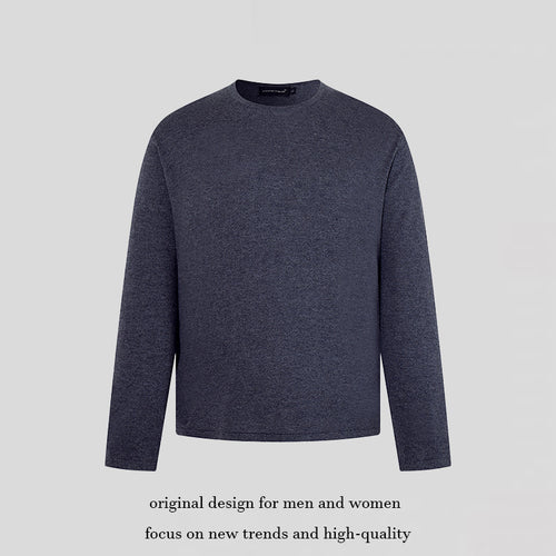 Herren Feinstrickpullover mit Rundhalsausschnitt und geradem Schnitt Drune