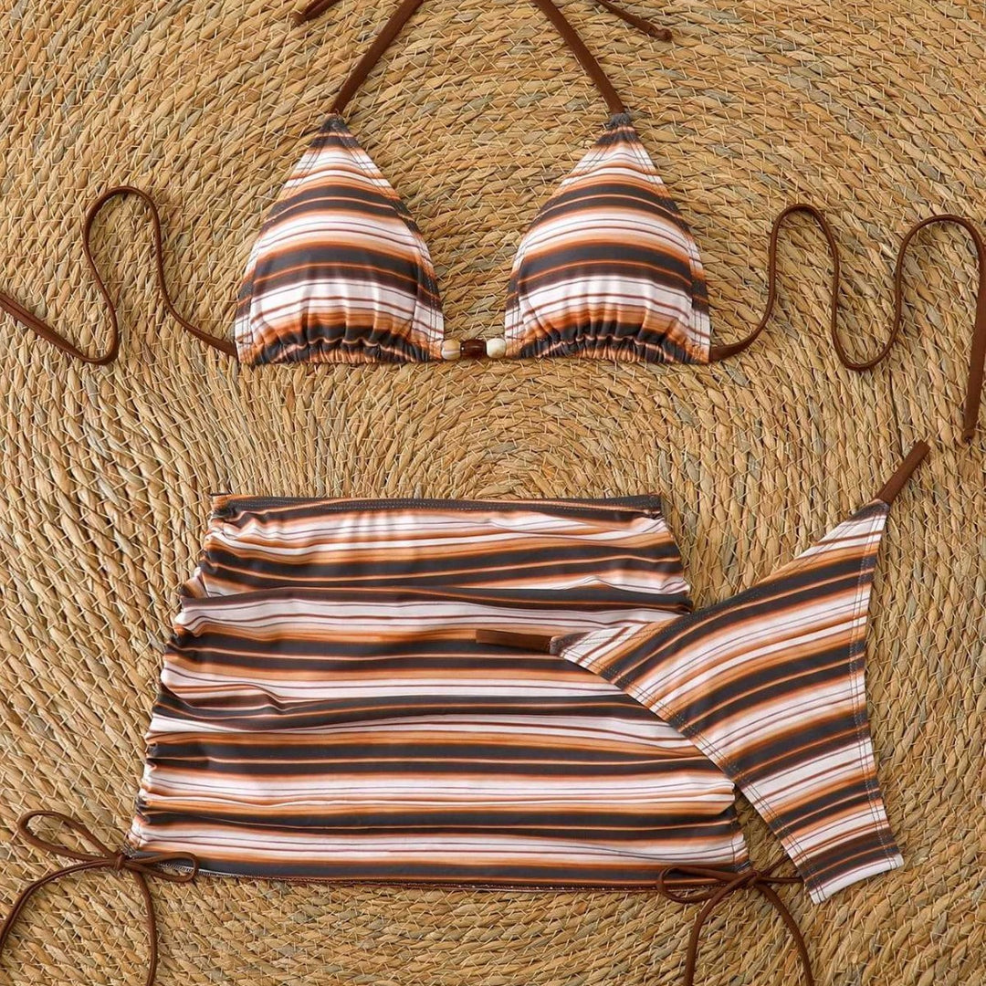 Damen Bikini-Set mit variabler Raffung Drune