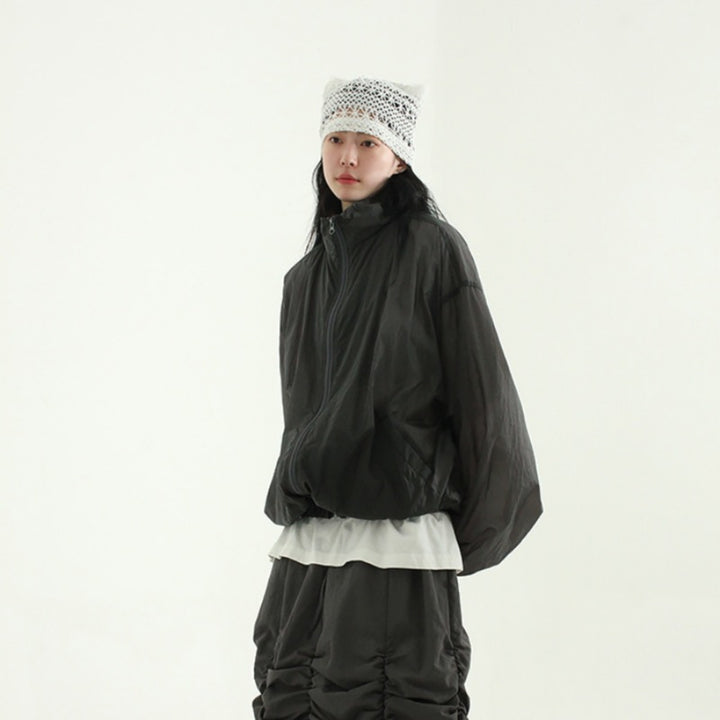 Damen sportliche Übergangsjacke mit lässigem Schnitt Drune