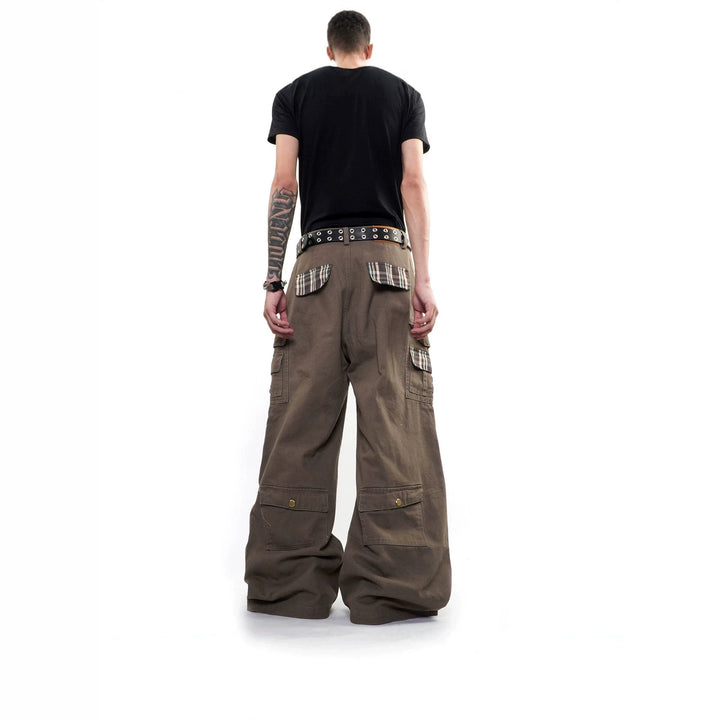 Herren Weitgeschnittene Cargo-Hose mit Taschen Drune
