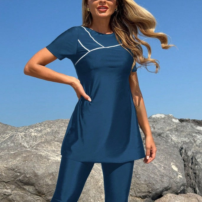 Damen Sport-Kleid mit grafischem Design Drune