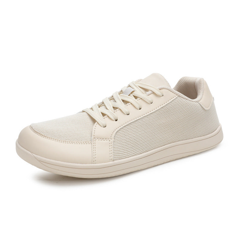 Herren nan urbaner City-Sneaker mit nahtlosem Mesh- und Kunstledermix, gedämpfter EVA-Sohle und gepolsterter Fersenstütze Drune
