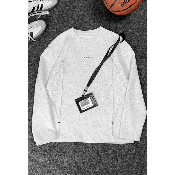 Herren Sportlicher Sweatshirt mit Raglanärmeln Drune