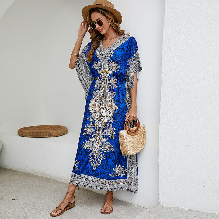 Damen Maxi-Kleid Drune
