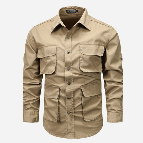 Herren Funktionales Outdoor-Hemd Drune
