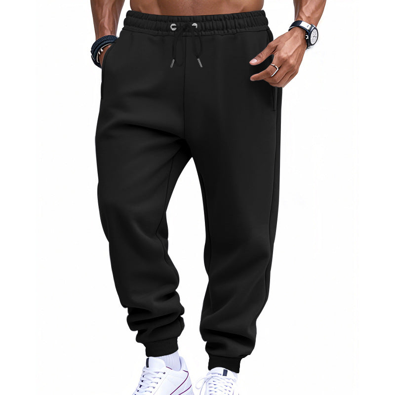 Herren bequeme Jogginghose mit elastischem Bund und praktischen Seitentaschen Drune