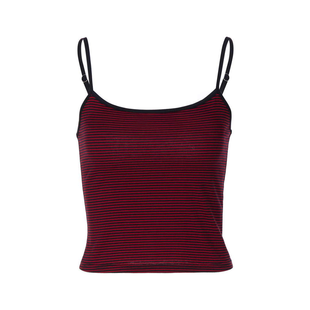 Damen Tanktop mit verstellbaren Spaghettiträgern Drune
