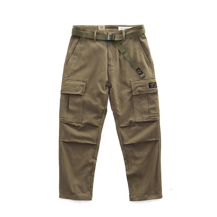 Herren taktische Cargo-Hose mit verstellbarem Bund und multifunktionalen Taschen Drune