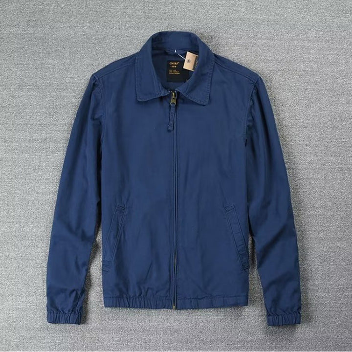 Herren Leichte Freizeitjacke mit elastischem Bund Drune