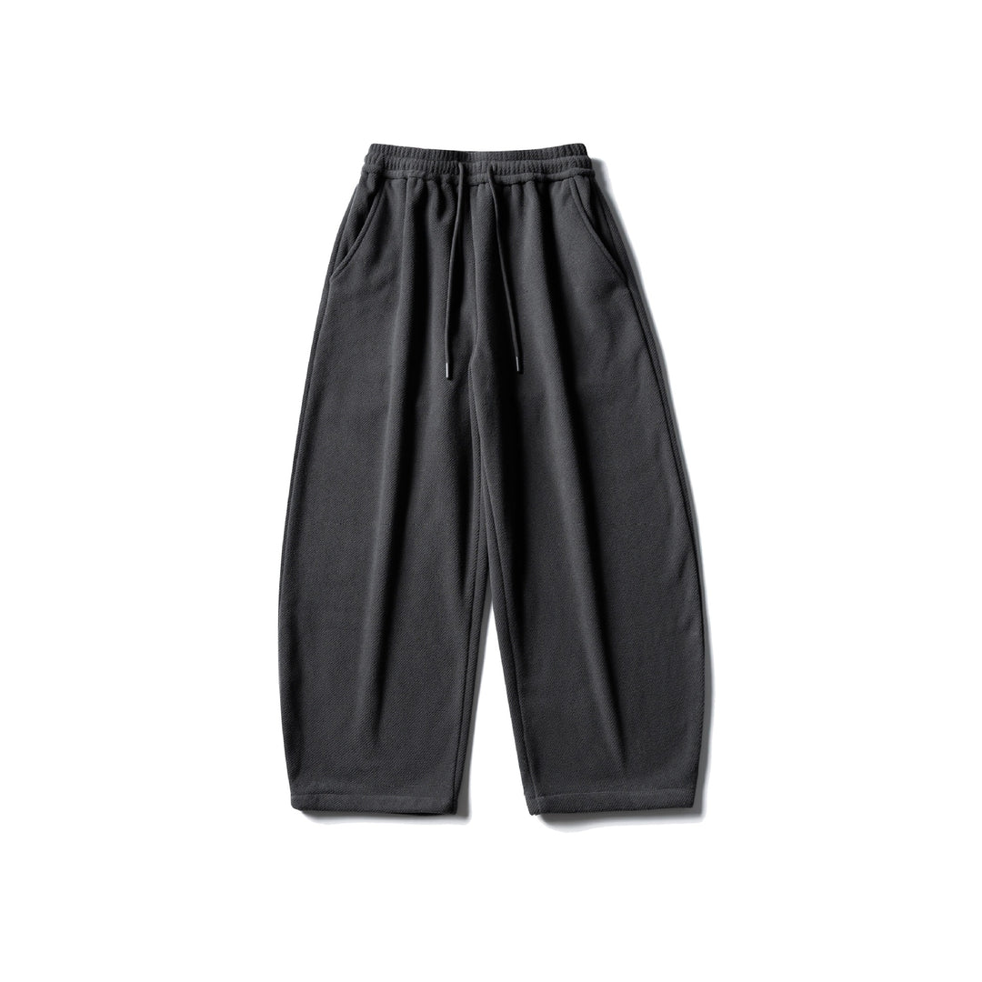 Unisex Fleece-Jogginghose mit elastischem Tunnelzugbund, seitlichen Eingrifftaschen und konischem Bein Drune