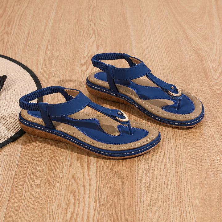 Damen Komfortable Flip-Flops Drune