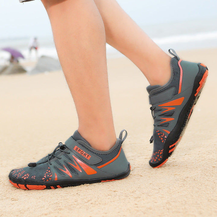Damen wasserdichte Freizeitschuhe mit rutschfester Sohle Drune