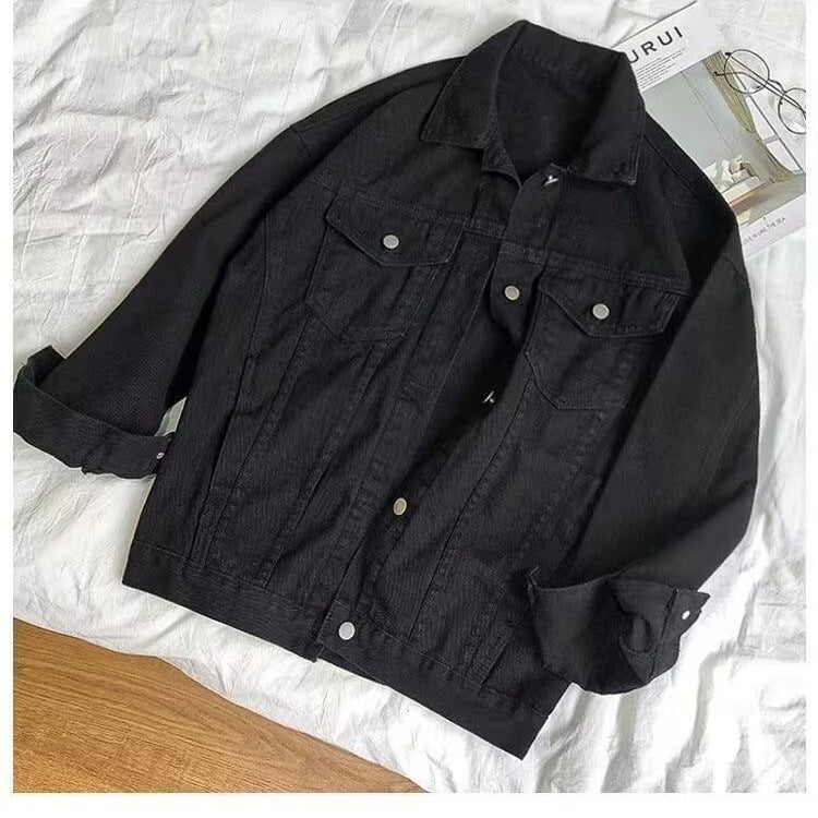 Herren Klassische Jeansjacke Drune