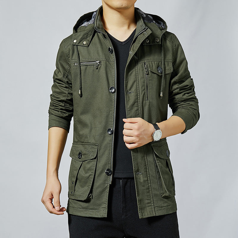 Herren Multifunktionale Wanderjacke Drune