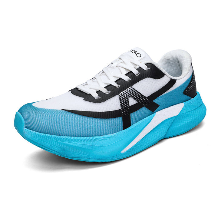 Herren Dämpfender Running-Sneaker mit hoher Sprengung und atmungsaktivem Strickoberteil Drune