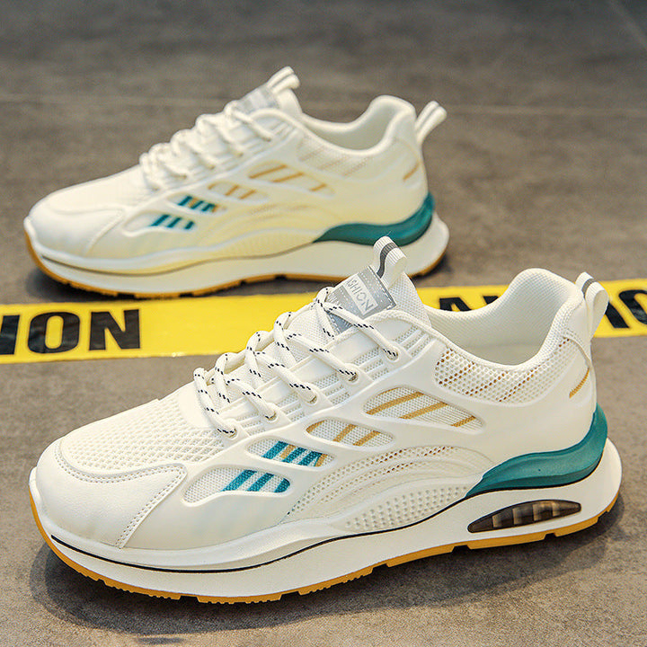 Damen Sportliche Sneakers mit atmungsaktiven Mesh-Einsätzen und dämpfender Sohle Drune