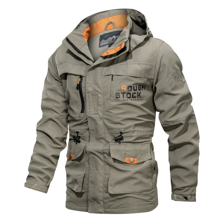 Herren funktionale Outdoorjacke Drune