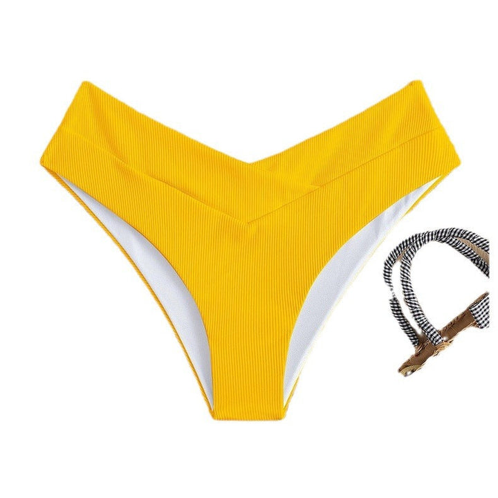 Damen Hochgeschnittenes Bikini-Höschen Drune