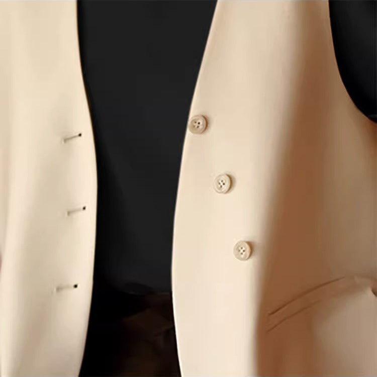 Damen Elegante Blazer-Weste Drune