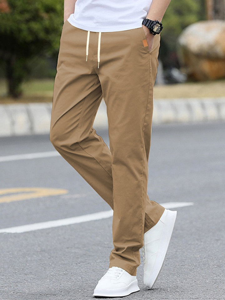 Herren Freizeit-Hose mit atmungsaktivem Material und elastischem Bund Drune